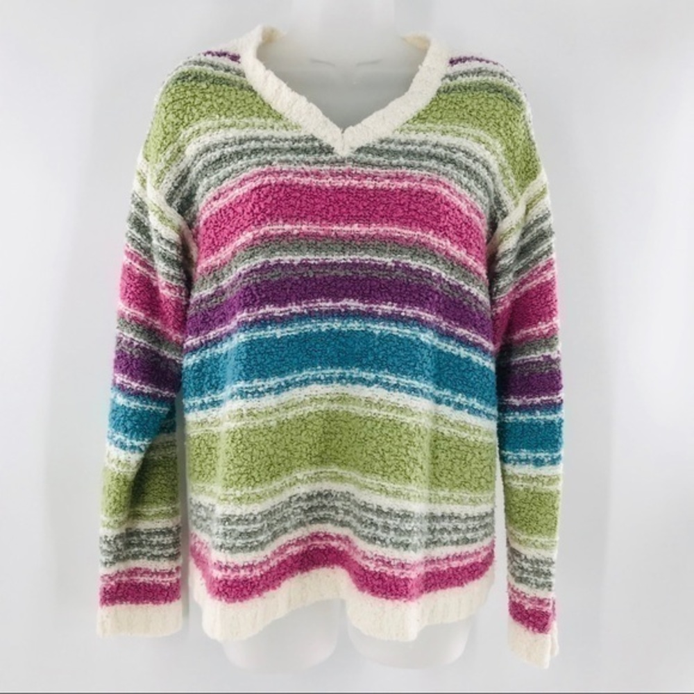 Popcorn Sweater Vintage Fashion Bug